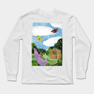 Garden Scene Long Sleeve T-Shirt